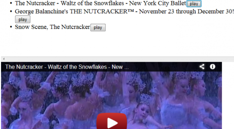 jquery jsonp youtube data api html5 player kiddie code sample